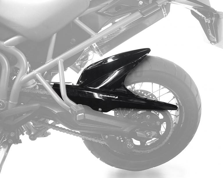 Pyramid Rear Hugger for Triumph Tiger 800 - Carbon Fibre