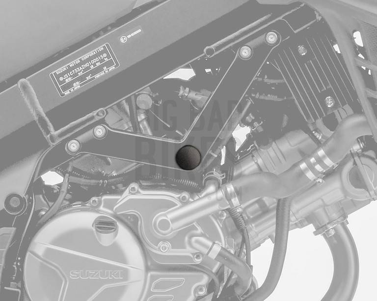 Pyramid Frame Caps for Suzuki V-Strom 650