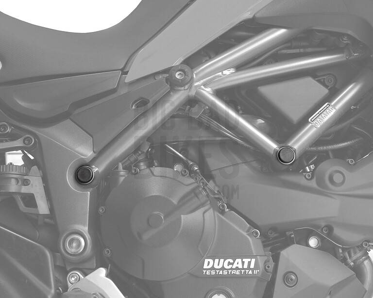 Pyramid Frame Caps for Ducati Multistrada 1200