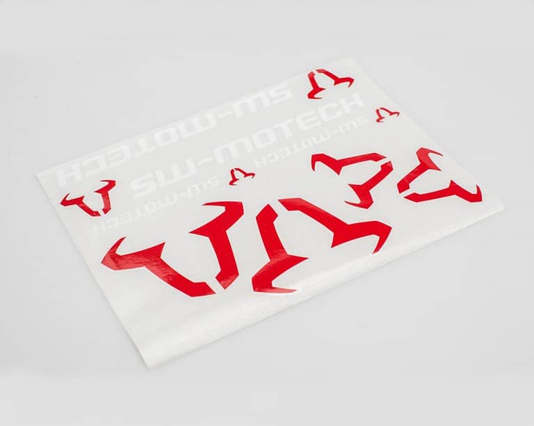 SW-Motech Sticker Sheet - White