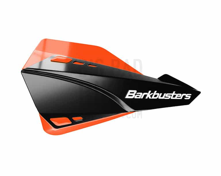 Barkbusters SABRE MX/Enduro Handguards - BLACK (with deflectors in ORANGE)