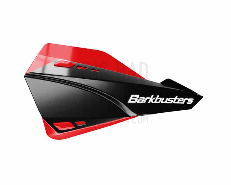 Barkbusters SABRE MX/Enduro Handguards - BLACK (with deflectors in RED)
