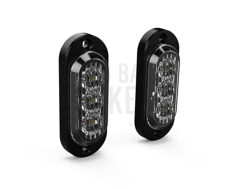 DENALI T3 Switchback LED Pods - Front - Indicator/DRL