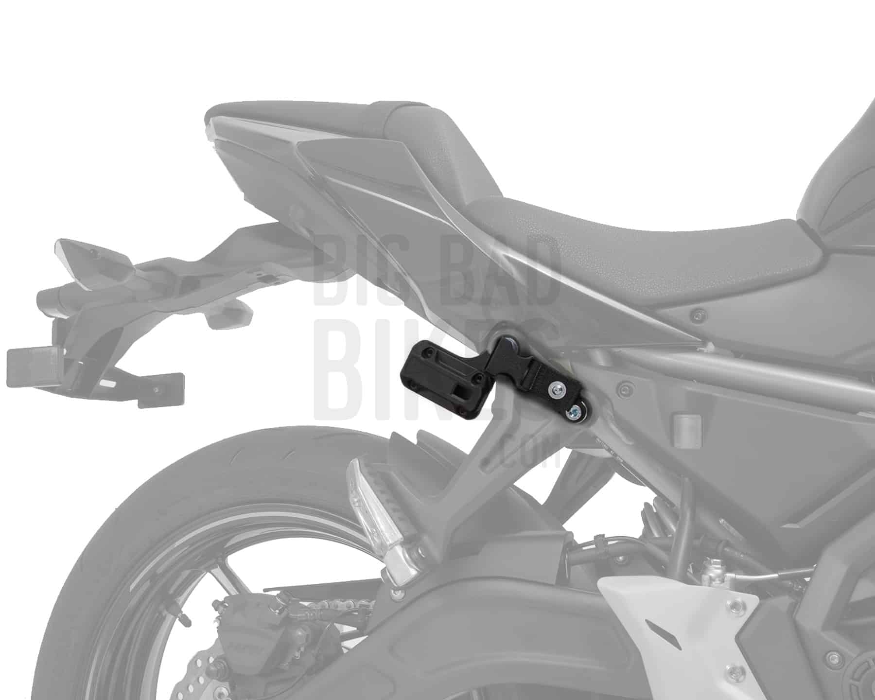 SWMotech Blaze Saddlebag Mounts for Kawasaki Z650 / Ninja 650