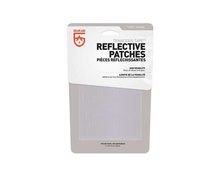 Gear Aid Tenacious Tape - Reflective Pre-Cut Patch Kit