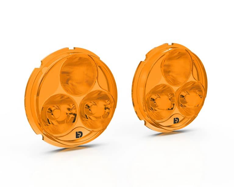 DENALI D3 Driving (Spot) Amber TriOptic™ Lens Kit