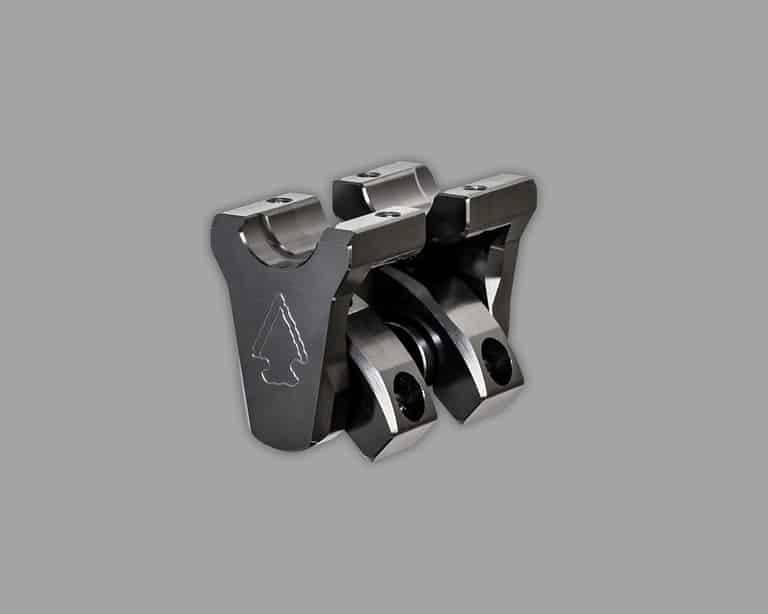 Rox Pivoting Handlebar Risers - 51mm Rise