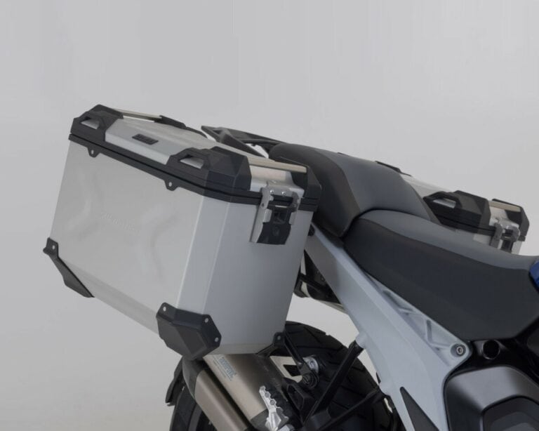SW-Motech TraX ADV Side Case System for BMW R 1300 GS - 45/45L - Silver
