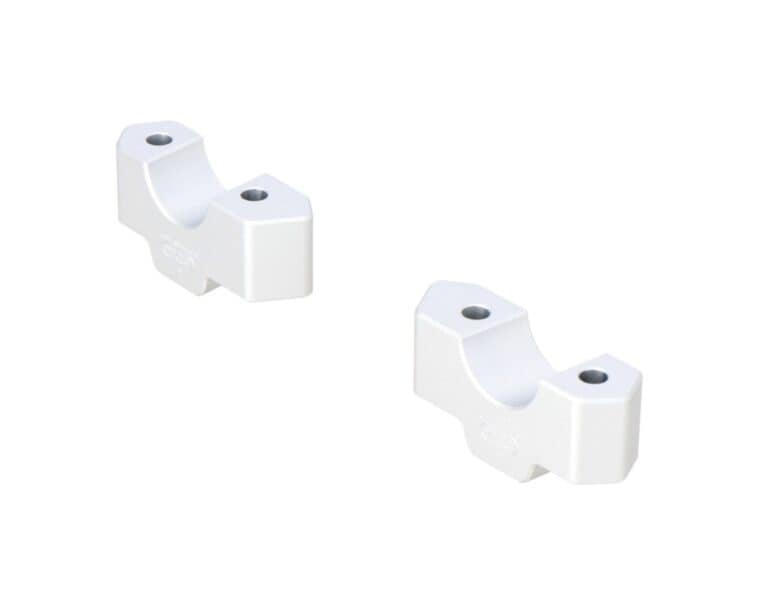 SW-Motech 30mm Handlebar Risers for BMW R 1300 GS - Silver