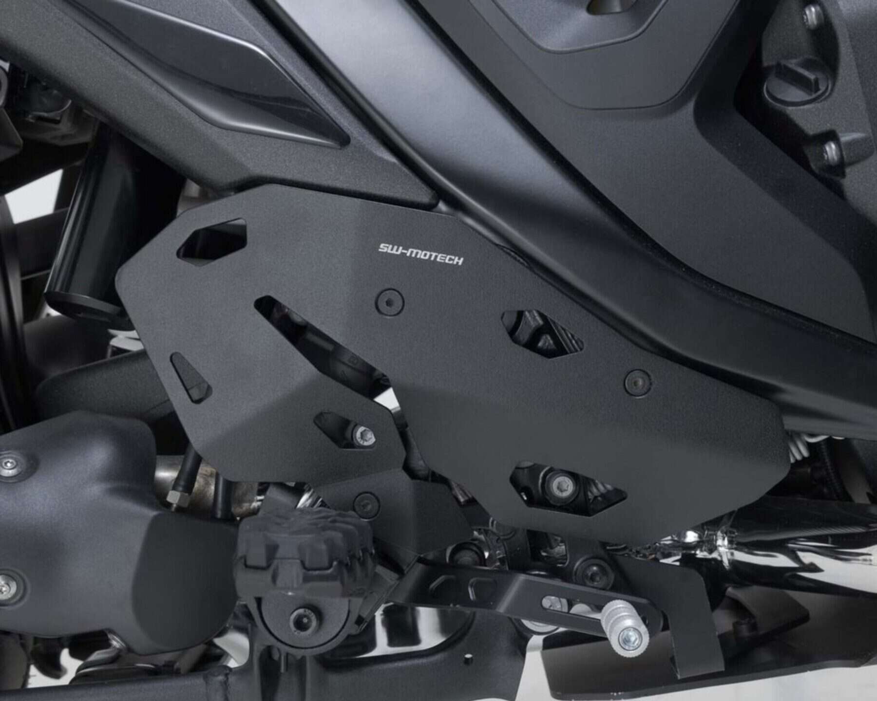 SW-MOTECH Rear Brake Reservoir Guard | Select Bikes SW-MOTECH Rear Brake Reservoir Guard | Select Bikes