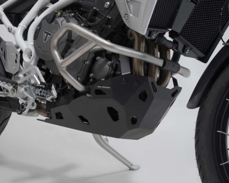 SW-Motech Sump Guard for Tiger 900 – For use with OEM Crashbars