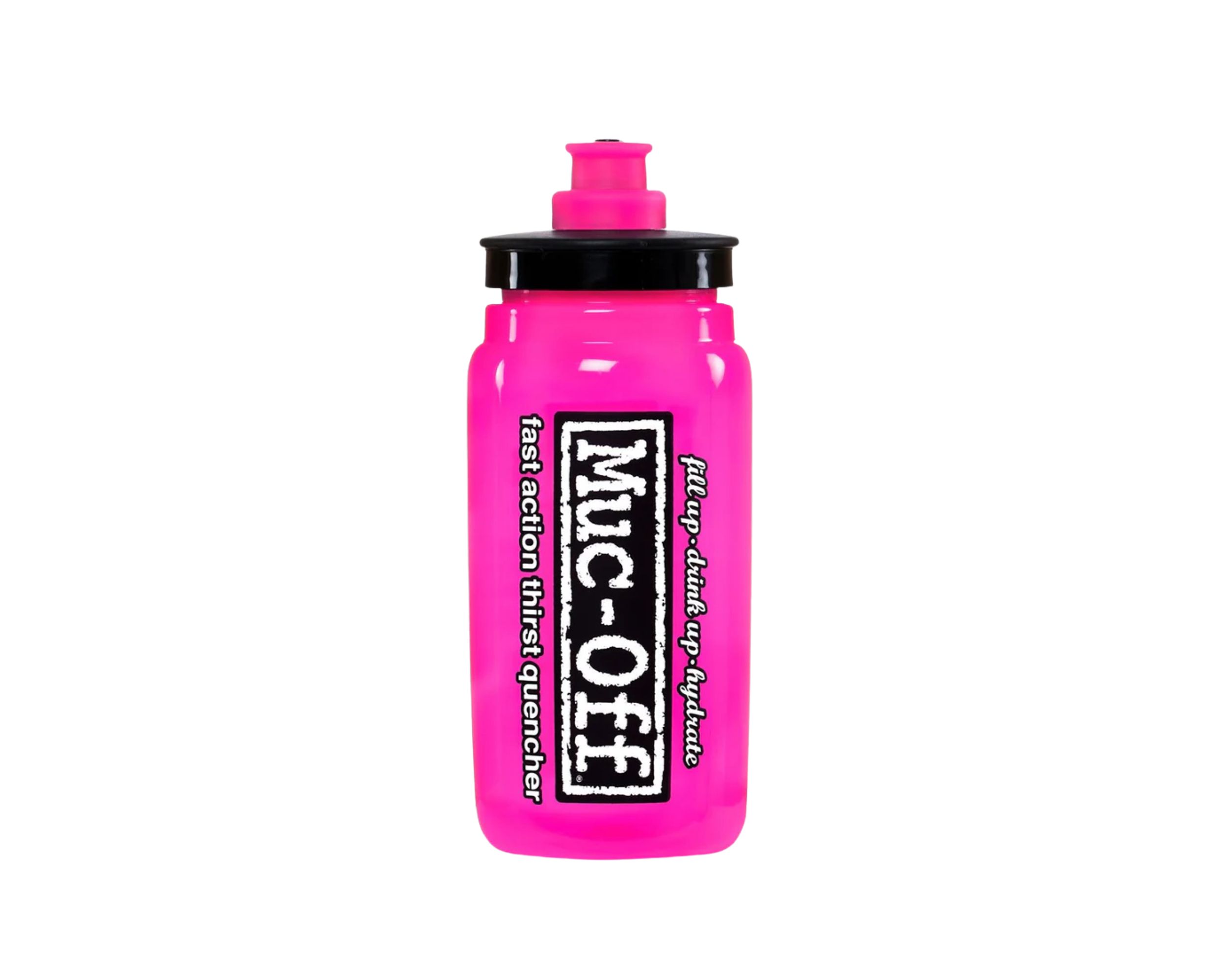 Muc-Off Pink Custom Fly Water Bottle - 550ml