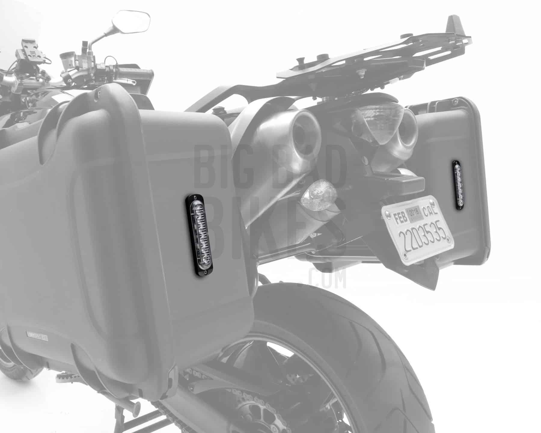 denali b6 dual license plate led auxiliary brake lights