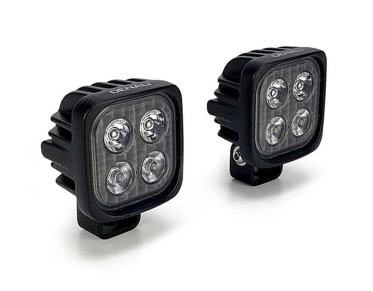 DENALI S4 Auxiliary LED Lights - Lights Only - Set of 2